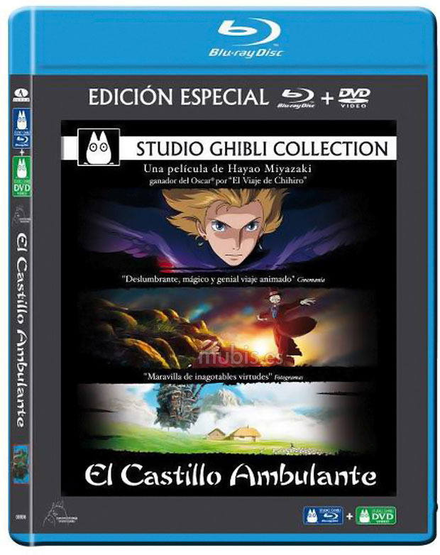carátula El Castillo Ambulante Blu-ray 1