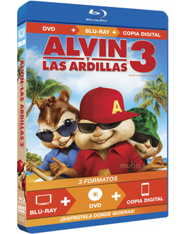 Alvin y las Ardillas 3 (Combo Blu-ray + DVD) Blu-ray
