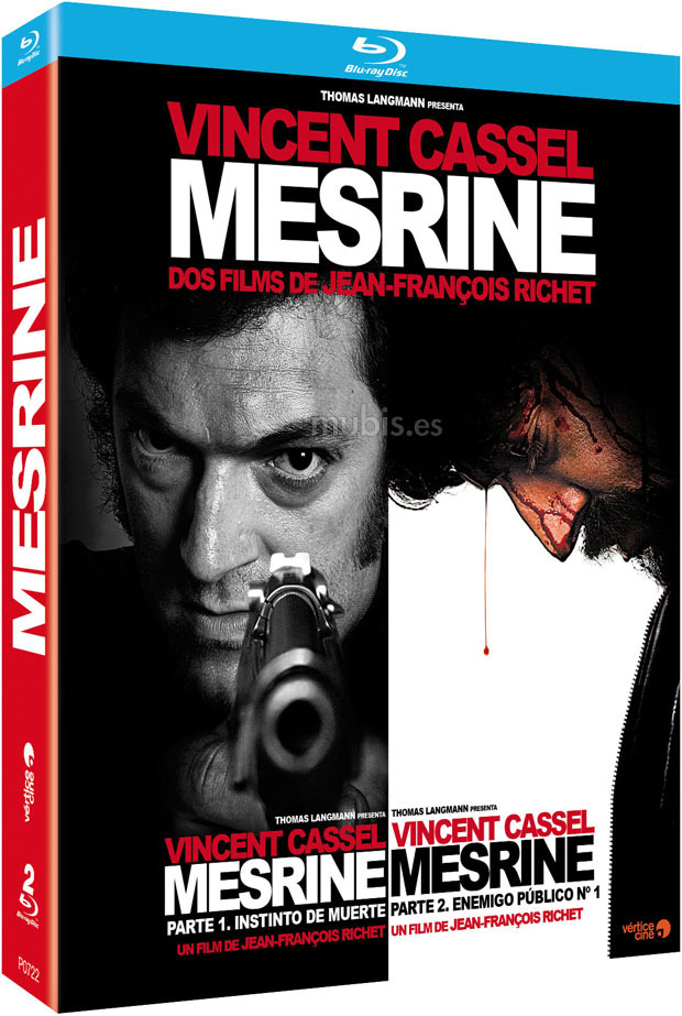 carátula Mesrine (Pack 1-2) Blu-ray 1