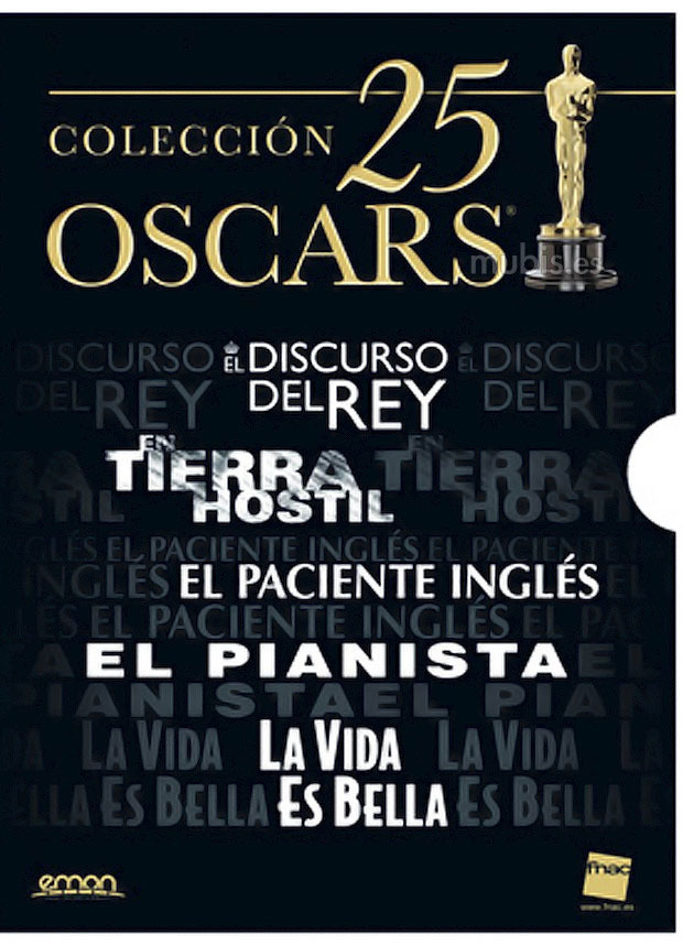 carátula Colección 25 Oscars Blu-ray 1