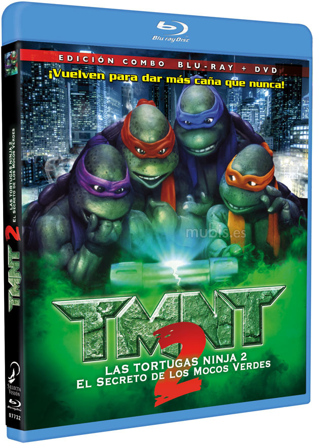 Tortugas Ninja 2: El Secreto de los Mocos Verdes Blu-ray