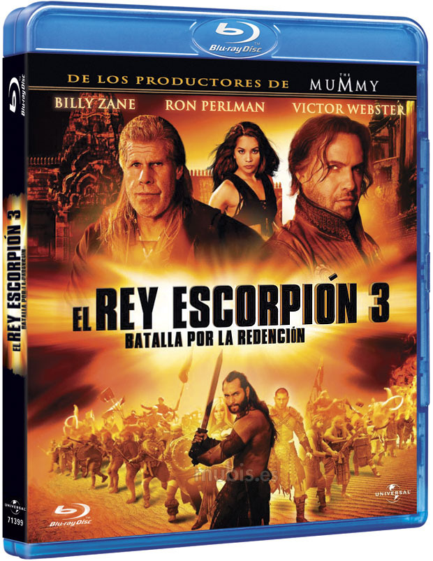 El Rey Escorpión 3: Batalla por la Redención Blu-ray