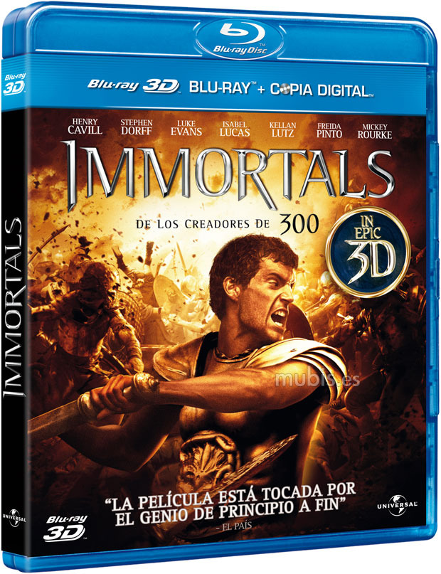 Immortals Blu-ray 3D