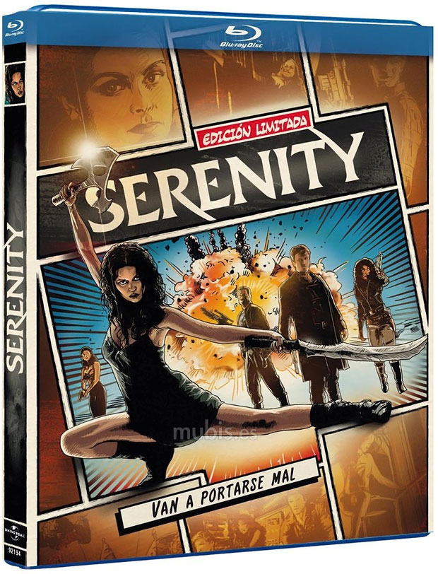 carátula Serenity - Edición Cómic Blu-ray 1