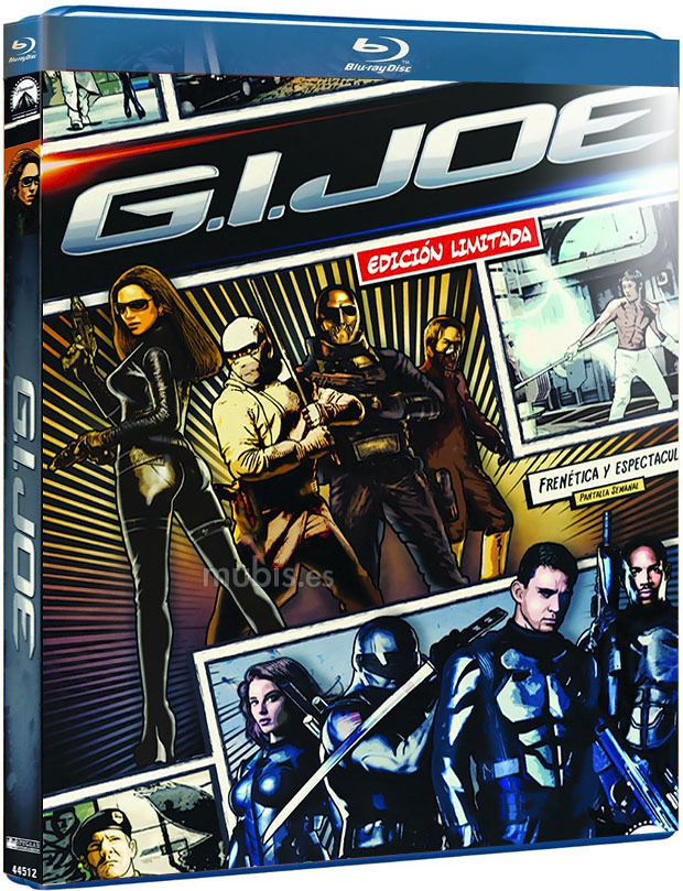 carátula G.I. Joe - Edición Cómic Blu-ray 1
