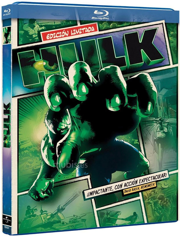 carátula Hulk - Edición Cómic Blu-ray 1