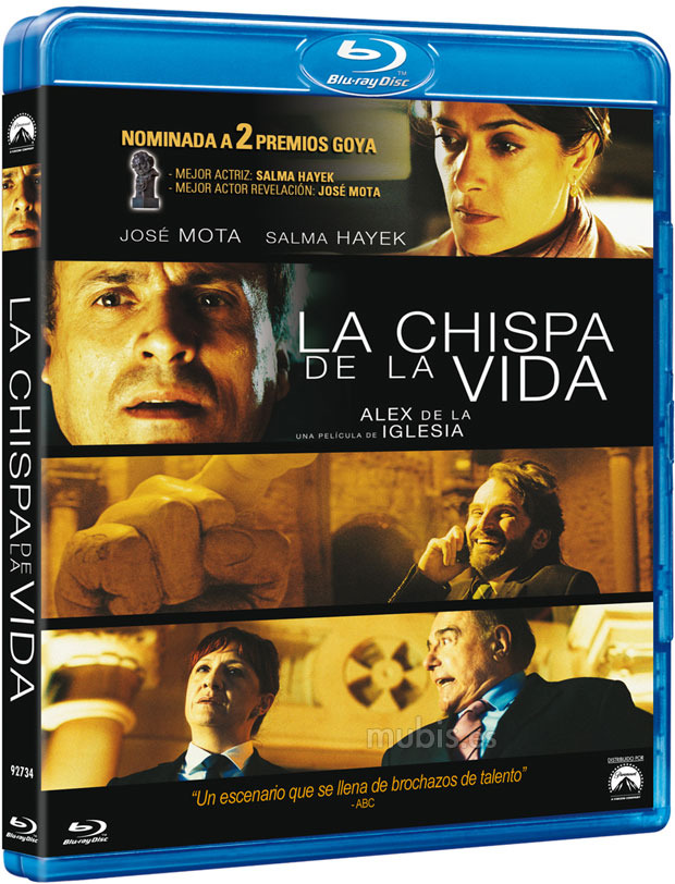 carátula La Chispa de la Vida Blu-ray 1