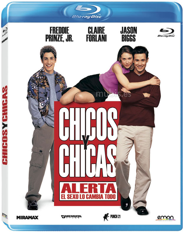 carátula Chicos y Chicas Blu-ray 1