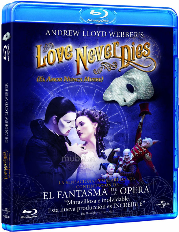 El Amor Nunca Muere (El Musical) Blu-ray