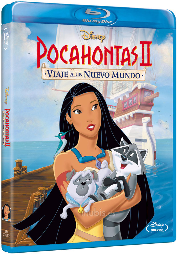 carátula Pocahontas 2: Viaje a un Nuevo Mundo Blu-ray 1