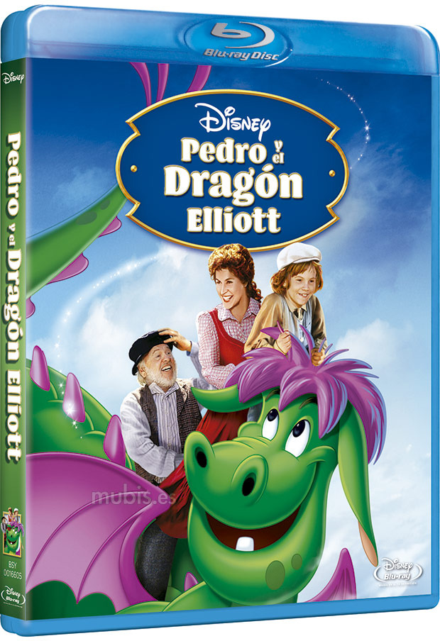 carátula Pedro y el Dragón Elliot Blu-ray 1