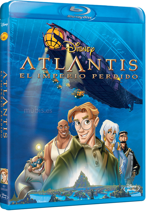 Atlantis: El Imperio Perdido Blu-ray