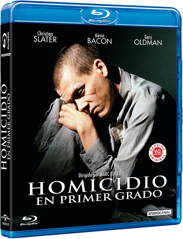carátula Homicidio en Primer Grado Blu-ray 1