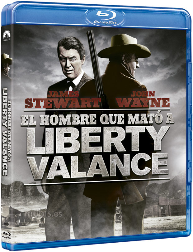 carátula El Hombre que Mató a Liberty Valance Blu-ray 1