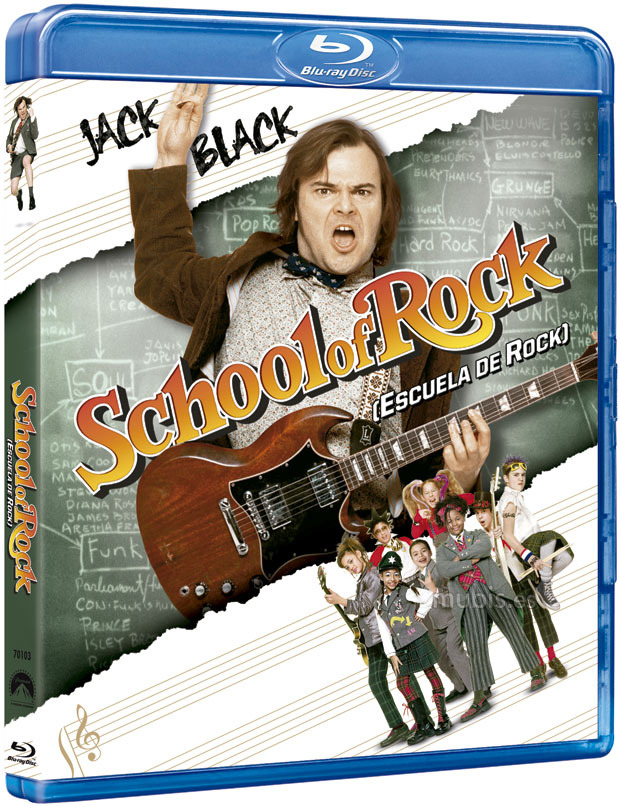 School of Rock (Escuela de Rock) Blu-ray