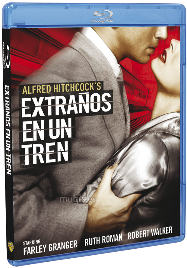 carátula Extraños en un Tren Blu-ray 1