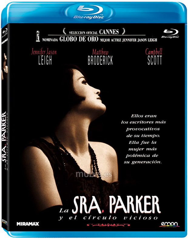 carátula La Sra. Parker y el Círculo Vicioso Blu-ray 1