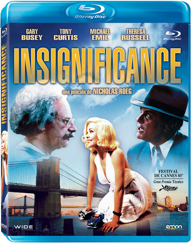carátula Insignificance Blu-ray 1