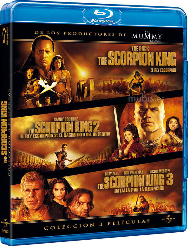 El Rey Escorpión - La Trilogía Blu-ray