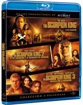 El Rey Escorpión - La Trilogía Blu-ray