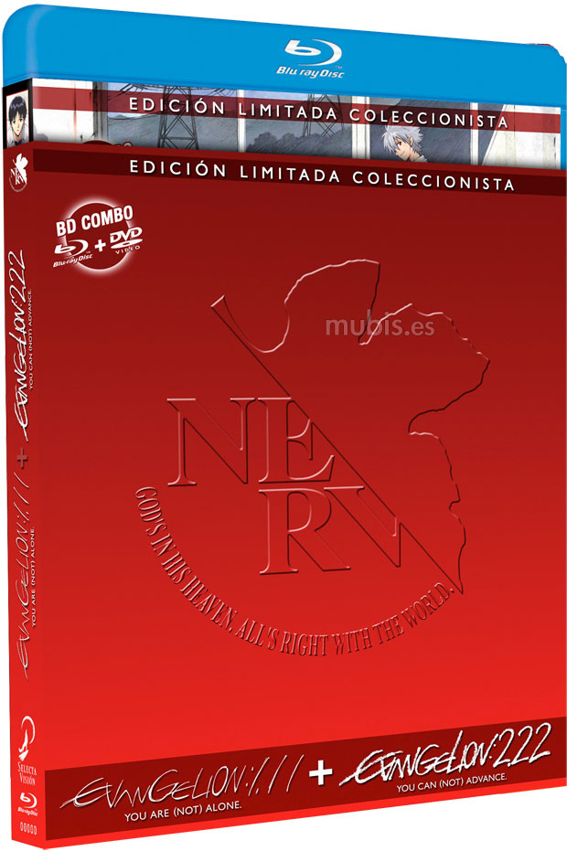 Evangelion 1.11 + Evangelion 2.22 (Box Coleccionista) Blu-ray