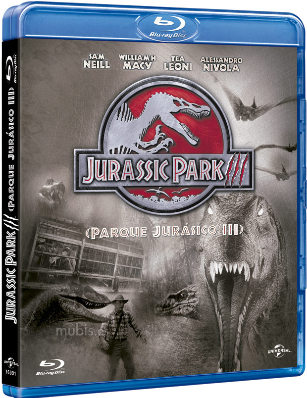 carátula Jurassic Park III Blu-ray 1