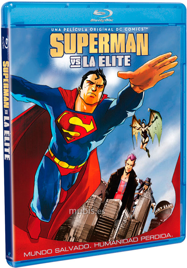 carátula Superman vs. La Élite Blu-ray 1