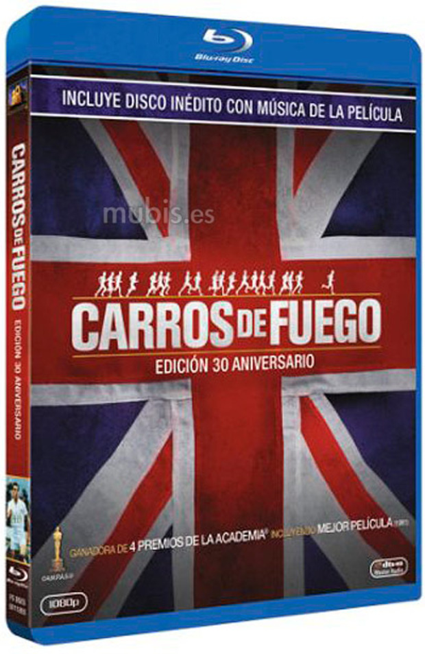 Carros de Fuego + CD de música Blu-ray