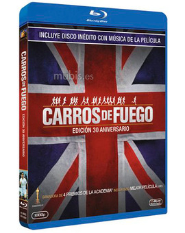 Carros de Fuego + CD de música Blu-ray