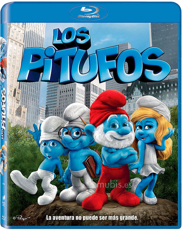 carátula Los Pitufos Blu-ray 1