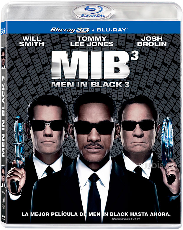 carátula Men in Black 3 Blu-ray 3D 1