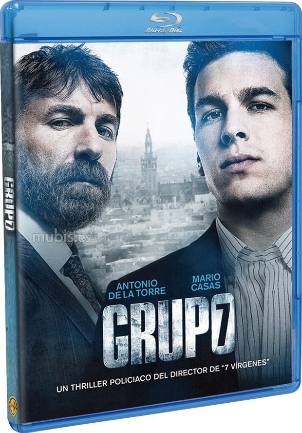 carátula Grupo 7 Blu-ray 1