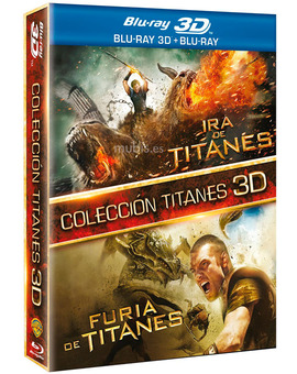 Pack Furia de Titanes + Ira de Titanes Blu-ray 3D