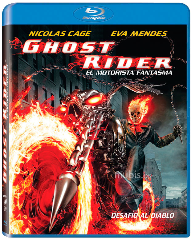 carátula Ghost Rider: El Motorista Fantasma Blu-ray 1