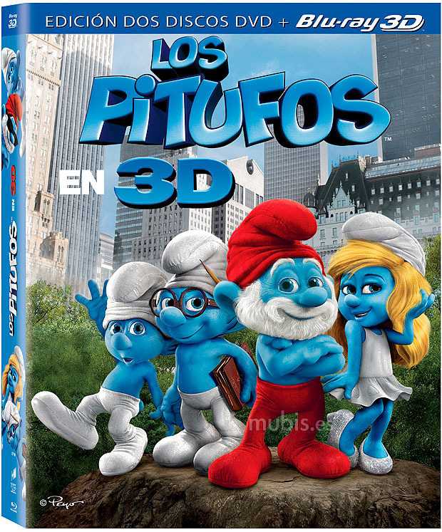 Los Pitufos (Combo Blu-ray 3D + DVD) Blu-ray 3D