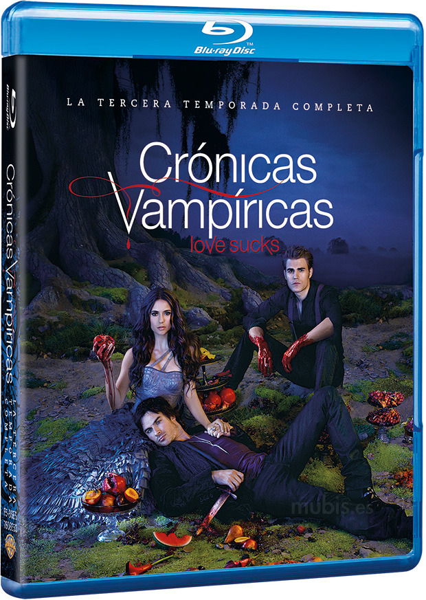 carátula Crónicas Vampíricas - Tercera Temporada Blu-ray 2