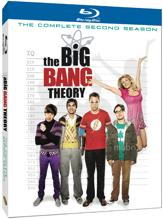 carátula The Big Bang Theory - Segunda Temporada Blu-ray 1
