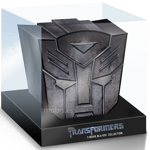 carátula Trilogía Transformers (Cabeza de Autobot) Blu-ray 1