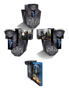 Trilogía Transformers (Cabeza de Autobot) Blu-ray 2