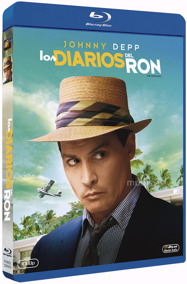 carátula Los Diarios del Ron Blu-ray 1