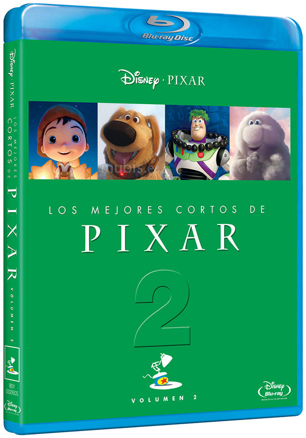 Los Mejores Cortos de Pixar - Vol. 2 Blu-ray