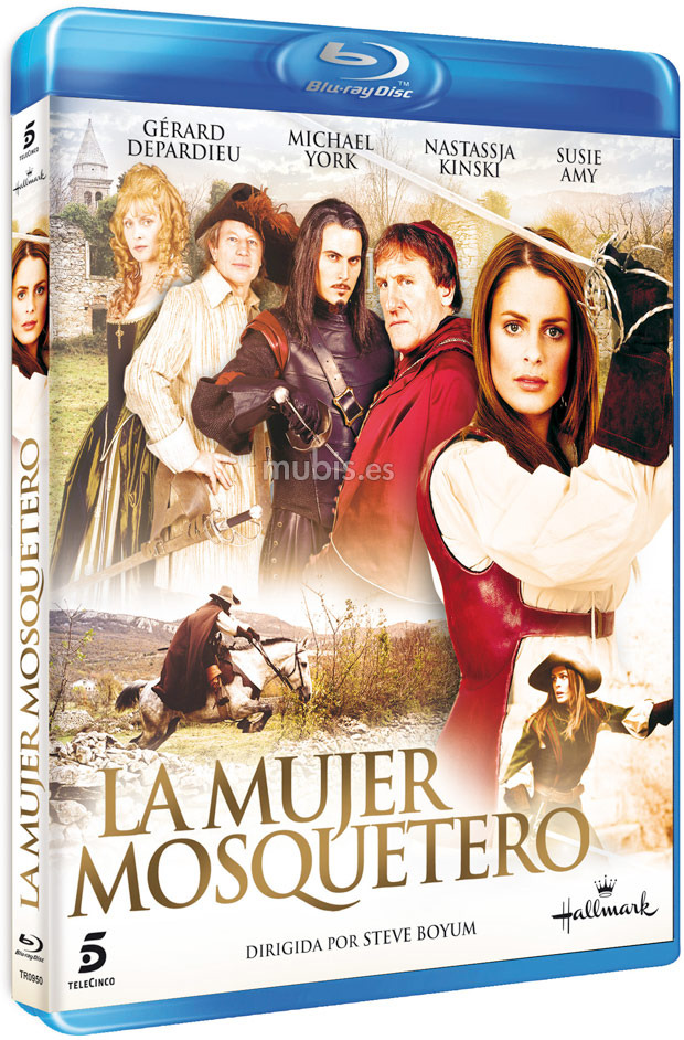 carátula La Mujer Mosquetero Blu-ray 1