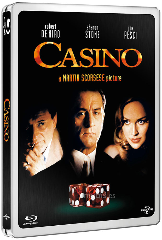 carátula Casino - Edición Metálica Blu-ray 1