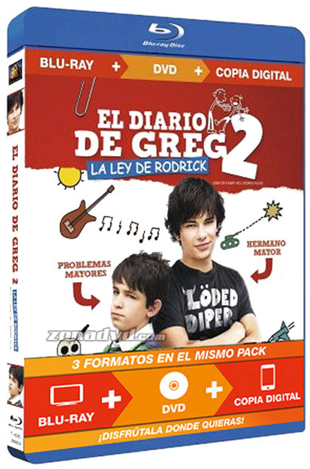 El Diario de Greg 2. La ley de Rodrick Blu-ray