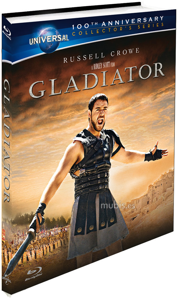 carátula Gladiator (Edición Libro) Blu-ray 1