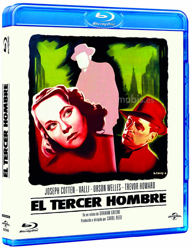 carátula El Tercer Hombre Blu-ray 1