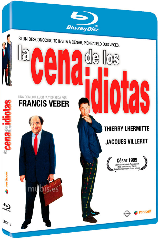 carátula La Cena de los Idiotas Blu-ray 1
