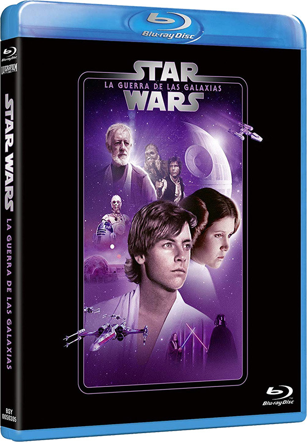carátula Star Wars Episodio IV: Una Nueva Esperanza Blu-ray 1