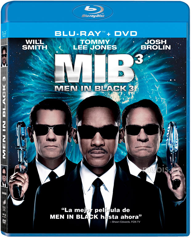 carátula Men in Black 3 (Combo Blu-ray + DVD) Blu-ray 1
