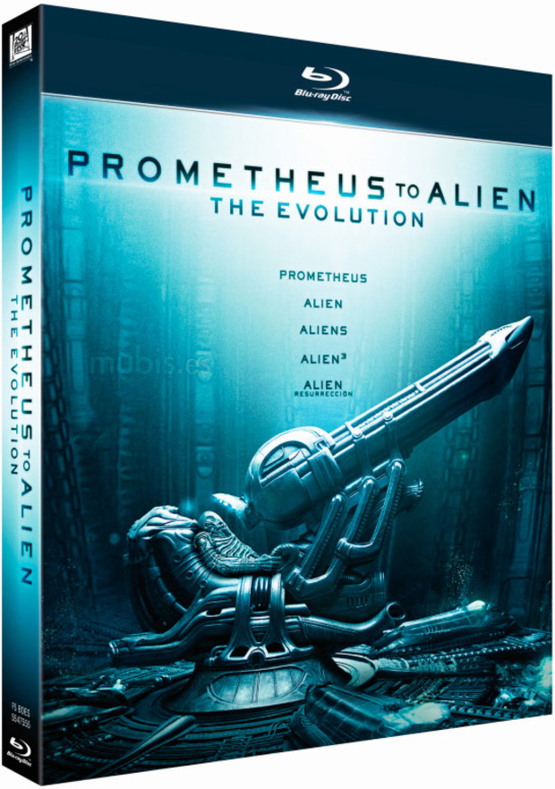 Prometheus to Alien - The Evolution Blu-ray